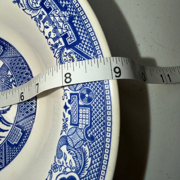 Willow Ware Soup Bowl Royal China, Royal-Ironstone, Dishwasher Safe Made in USA - Picture 6 of 6